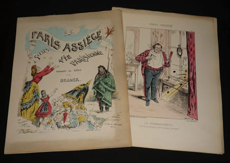 Souvenirs du siège de Paris : Les défenseurs de la capitale. Draner