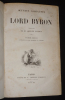 Oeuvres complètes de Lord Byron. Byron Lord