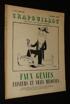Le Crapouillot (n°53, juin 1961) : Faux génies, faiseurs et vrais méconnus. Collectif
