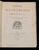 M&eacute;moire sur les instruments de la Passion de N.-S. J.-C.. Rohault de Fleury Ch.