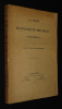 La Mort de Jean-Jacques Rousseau. Etude m&eacute;dicale. Girardet Fabien