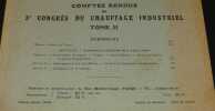 Chaleur et industrie n°167-168-169 : Comptes rendus du 3e Congrès du chauffage industriel. Collectif,Couturaud P.