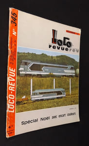 "Lot de 68 numéros de ""Loco revue, la revue des modélistes et amateurs de chemins de fer"" (1973-1984)"