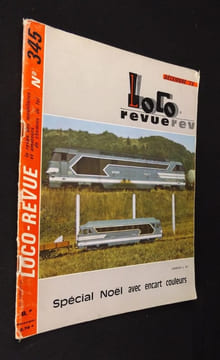 "Lot de 68 numéros de ""Loco revue, la revue des modélistes et amateurs de chemins de fer"" (1973-1984)". Collectif