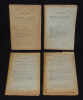 Annales de Bretagne (4 volumes, année 1903 complète). Collectif