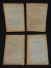 Annales de Bretagne (4 volumes, année 1905 complète). Collectif
