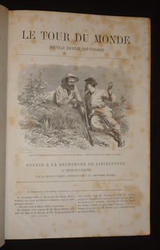 Le Tour du monde : Voyage à la recherche de Livingstone - A travers l'Afrique - A travers le continent mystérieux. Lovett Cameron Verney,Stanley Henry
