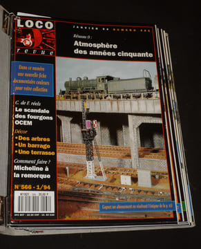 Loco Revue (année 1994 complète, n°566 à 576). Collectif