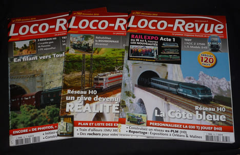 Loco Revue (année 2010 complète, n°750 à 761). Collectif