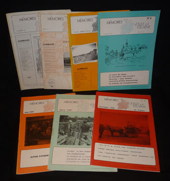 Mémoires d'Ille-et-Vilaine (13 numéros, 1985-1987). Collectif