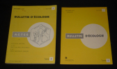 Bulletin d'écologie - Tome 6, Fascicules 3 et 4, novembre et décembre 1975 (2 volumes). Collectif