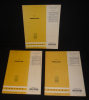 Cahiers ORSTOM - Série Pédologie (Vol. VI, n°1-2-3/4 - année 1968 complète) (3 volumes). Collectif
