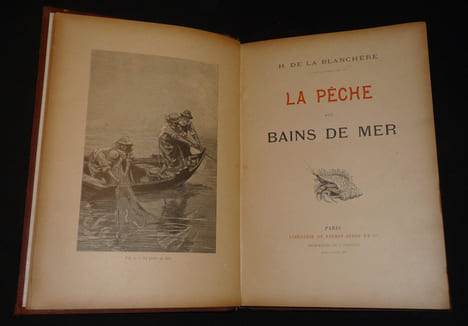 La Pêche aux bains de mer. Blanchère H. de la