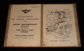 Catalogue des pièces détachées : Groupes motocompresseurs mobiles diesel types 2/603 et 3/603 bi-étagés (septembre 1958). Collectif