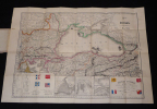 Carte de l'Empire Ottoman, théâtre de la guerre en Europe et en Asie, dressée par Hérisson, 1854. Hérisson
