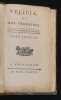 Félicia, ou mes fredaines. La faute en est aux Dieux qui me firent si folle (2 volumes). Nerciat Andréa De
