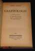 Lot de sept livres sur la graphologie. Cr&eacute;pieux-Jamin J., Salberg R.de, Teillard Ania, Klages Ludwig, Brach Jacques