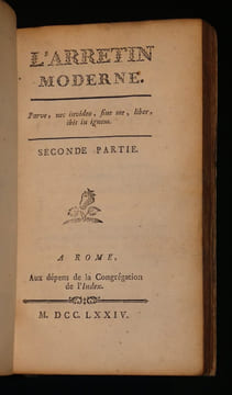 L'arretin moderne (deux parties en un volume). Dulaurens