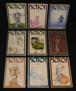 Fiction. L'anthologie vivante de la science-fiction et du fantastique (lot de 9 numéros 1974)