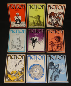 Fiction. L'anthologie vivante de la science-fiction et du fantastique (lot de 9 numéros 1973)