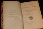 Manuel de l'Amateur de Livres du XIXe si&egrave;cle 1801-1893 (8 volumes). Vicaire Georges