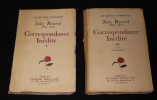Les Oeuvres complètes de Jules Renard : Correspondance inédite, suivie d'Inédits divers (2 volumes). Renard Jules