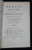 Précis historique de la révolution française. Directoire exécutif, Tome I. Lacretelle Jean-Charles-Dominique de