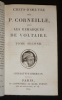 Chefs d'oeuvre de P. Corneille, avec les remarques de Voltaire (Tome 2). Corneille Pierre,Voltaire