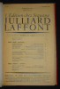 L'Edition chez Sequana, Julliard, Laffont (10 années, 1952-1962). Collectif