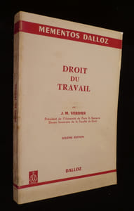 Mémentos Dalloz. Droit du travail