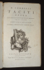 Opera cum varieta lectionum selecta novisque emendationibus, accedunt notae et index historicus, studiis societatis bipontinae. Tacite