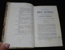 Catalogue des biblothèques de Feuillet, Wolters, Zondadari. Collectif