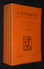 Latomus, Tome 57, Fascicules 1 à 4 (année 1998 complète). Collectif,Deroux Carl