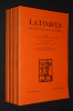 Latomus, Tome 54, Fascicules 1 à 4 (année 1995 complète). Collectif,Deroux Carl