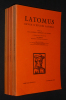 Latomus, Tome 49, Fascicules 1 à 4 (année 1990 complète). Collectif,Deroux Carl