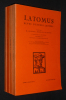 Latomus, Tome 51, Fascicules 1 à 4 (année 1992 complète). Collectif,Deroux Carl