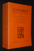 Latomus, Tome 55, Fascicules 1 à 4 (année 1996 complète). Collectif,Deroux Carl
