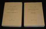 Nouveau manuel de médecine homoeopathique. Tome 1 : Manuel de matière médicale - Tome 2 : Répertoire avec avis clinique (2 volumes). Jahr G. H. G.