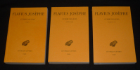 Guerre des Juifs (3 volumes). Flavius Josèphe