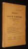Mémoires de la Société d'histoire et d'archéologie de Bretagne (Tome XI - 1930, première partie). Collectif