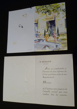 2 publicités (Millot et Ritz). Anonyme