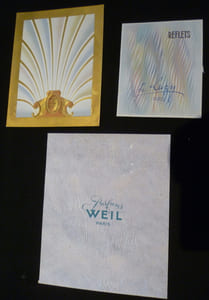 3 publicités pour Weil, Le Luzy et Marcel Baril