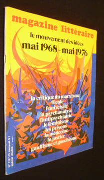Magazine littéraire n°112/113 : Le mouvement des idées,1968-mai 1976. Collectif