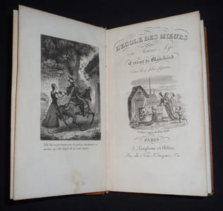 L'Ecole des moeurs du jeune âge, extrait de Blanchard