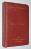 Code Civil, annoté d'après la doctrine et la jurisprudence, avec renvois aux ouvrages de MM. Dalloz. Bourdeaux Henry,Griolet Gaston,Vergé Charles