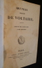 Oeuvres choisies de Voltaire (2 vol.). Voltaire