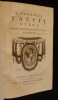 Opera, studiis societatis bipontinae accurata (tomes 2 et 4). Tacite