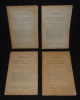 Annales de Bretagne (4 volumes, année 1901 complète). Collectif