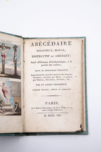 Abécédaire religieux, moral, instructif et amusant.