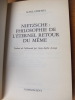 Nietzsche : philosophie de l'éternel retour du même. LÖWITH, Karl